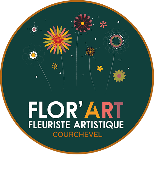 florart logo fleuriste artistique courchevel fleuriste courchevel