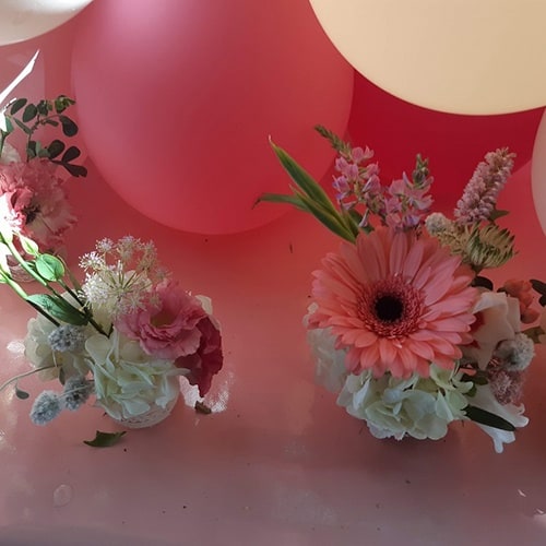 fleuriste soirée à thème courchevel fleuriste baptême courchevel fleuriste baby shower courchevel